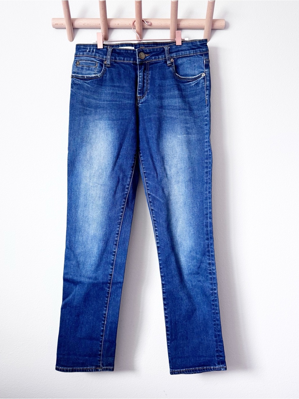 Kut from the Kloth Catherine Blue Boyfriend Fit Women's Jeans